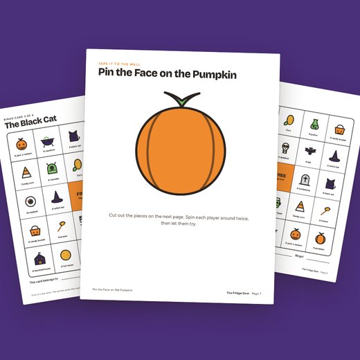 Printable pages from the pack